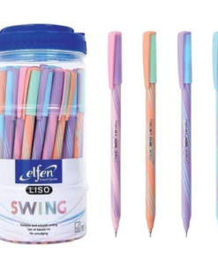 Elfen ปากกาลูกลื่น LISO SWING 0.5 น้ำเงิน (กระบอก 50 ด้าม)