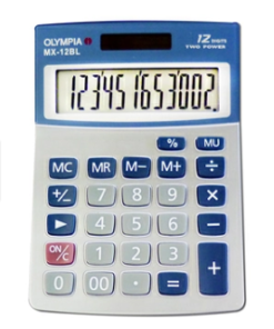 Calculator Blue Olympia MX-12BL