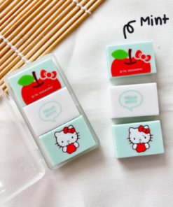 Cute Hello Kitty Erasers Available in 2 Colors (1 Box)