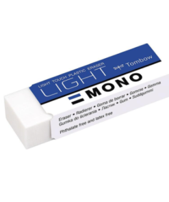 MONO ERASER TOMBOW MONO LIGHT TOUCH PLASTIC ERASER PE-LTS 60