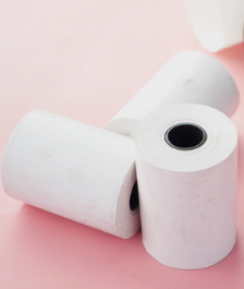 ATCO Thermal Paper 80x80 mm (Pack of 3 rolls)