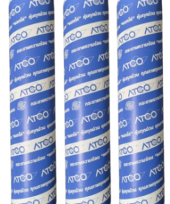 ATCO Thermal Paper Themal (3 rolls/pack) 57x38 mm. (3 packs)