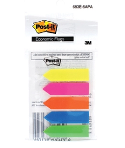 Post-it Ecoflags Assorted Colors Post-it 584-5