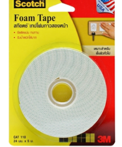 3M SCOTCH Foam Tape CAT110 24 mm x 5 m