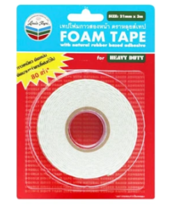 LOUIS Foam Tape 21 mm x 3 m White