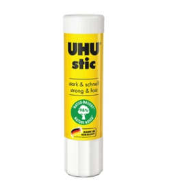 UHU Glue Stick Model 185 White Light Green Stick Size 8.2 grams