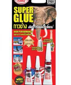 Elephant Glue Hanka 3 Tubes Clear (12 Packs/Box)
