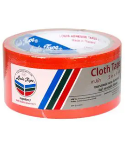 Cloth tape Louis size 2 inches x 8 yards red