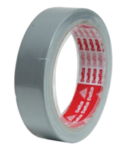 DELTA Cloth tape 1 inch x 9 yards, silver