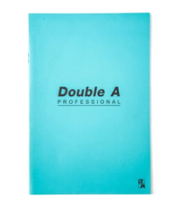 70g Roofing Notebook Green Double A Professional