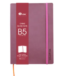 Notebook B5 80 g. Assorted colors (96 sheets/book) E-file CNB42