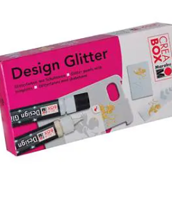 Design Glitter M/B Marabu 166495 # 1806K00651 Gold/Silver