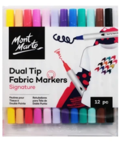 ปากกาสีเพ้นท์ผ้า Montmarte 12 ด้าม