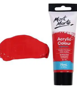 Acrylic Paint 75ml Red Monmart Studio