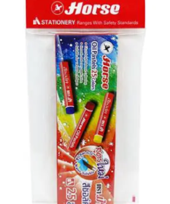 สีชอล์ค (แพ็ค25สี) ตราม้า Oilpastel