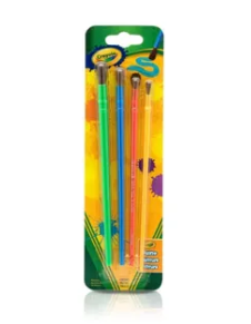 ชุดพู่กันแบบกลมสำหรับเด็ก Crayola คละสี
