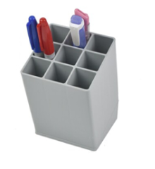 9-slot pen holder UDEE SV19020 - Pastel Blue