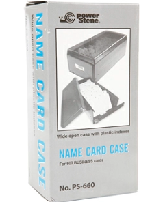 Power Stone PS660 Business Card Box
