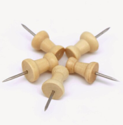 หมุดปักบอร์ดอเนกประสงค์ หัวไม้ Siam Board OFMS0123