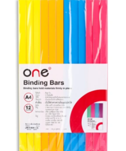 5 mm spine, mixed solid colors (pack of 12) ONE