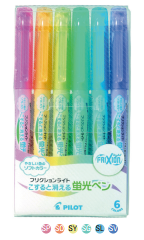 FRIXION LIGHT SET ชุดปากกาเน้นข้อความ LIGHT SOFT COLOR